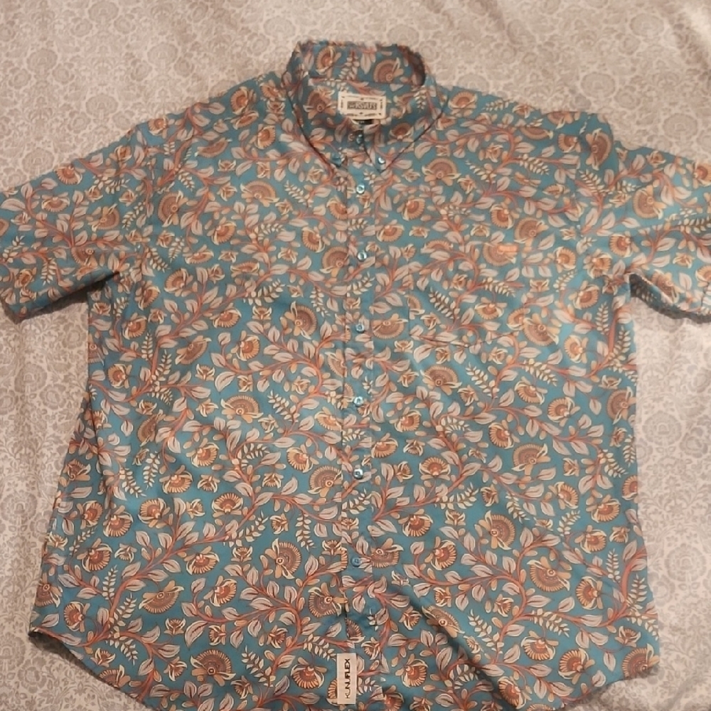 Floral Blue Shirt by RSVLTS